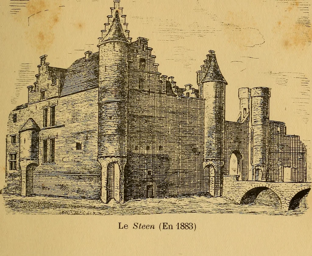 An illustration from Édifices anciens : fragments et détails, Anvers, 1907, leaf 10