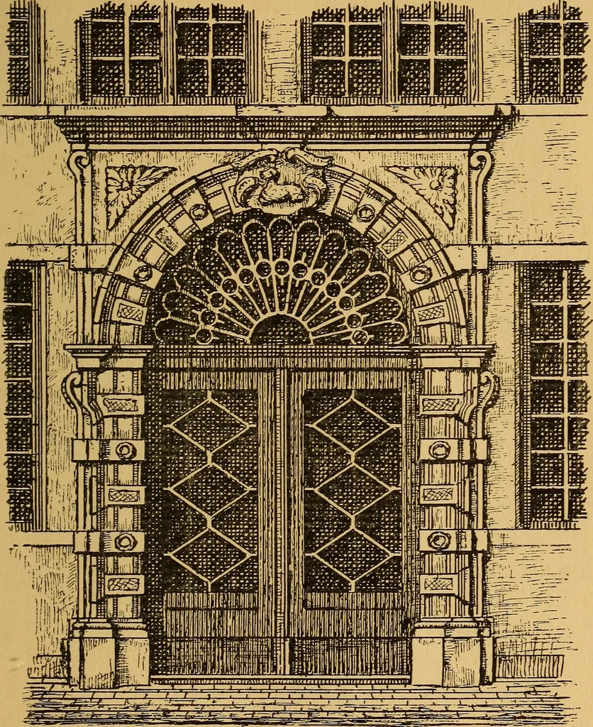 An illustration from Édifices anciens : fragments et détails, Anvers, 1907, leaf 108