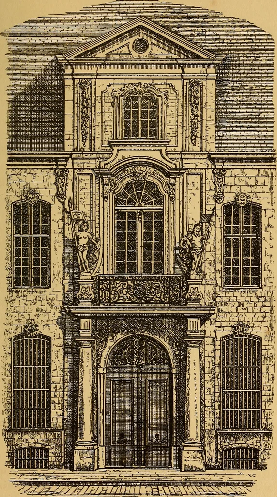 An illustration from Édifices anciens : fragments et détails, Anvers, 1907, leaf 110
