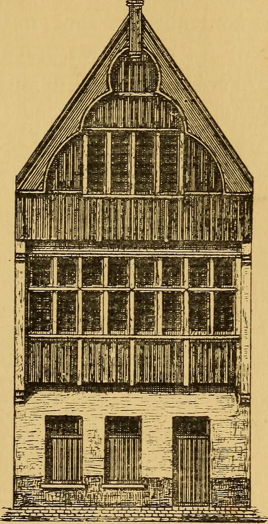 An illustration from Édifices anciens : fragments et détails, Anvers, 1907, leaf 12