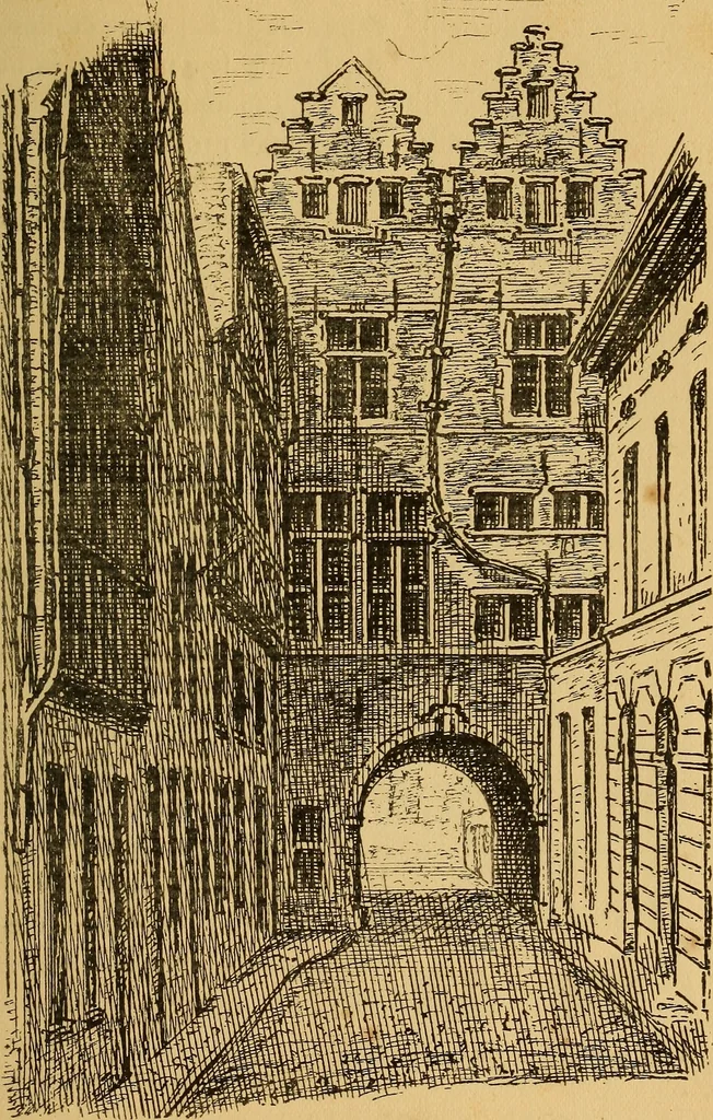 An illustration from Édifices anciens : fragments et détails, Anvers, 1907, leaf 14