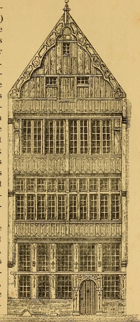 An illustration from Édifices anciens : fragments et détails, Anvers, 1907, leaf 18