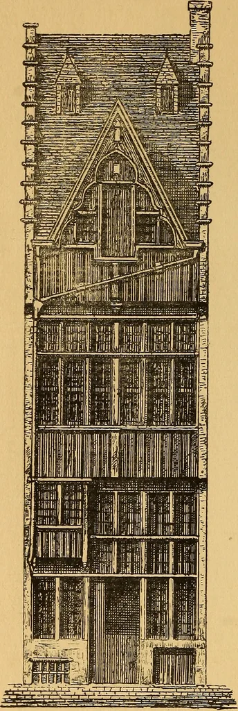 An illustration from Édifices anciens : fragments et détails, Anvers, 1907, leaf 19