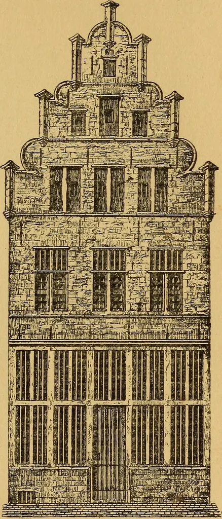 An illustration from Édifices anciens : fragments et détails, Anvers, 1907, leaf 20