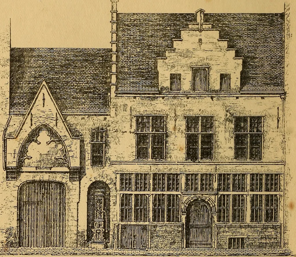 An illustration from Édifices anciens : fragments et détails, Anvers, 1907, leaf 21