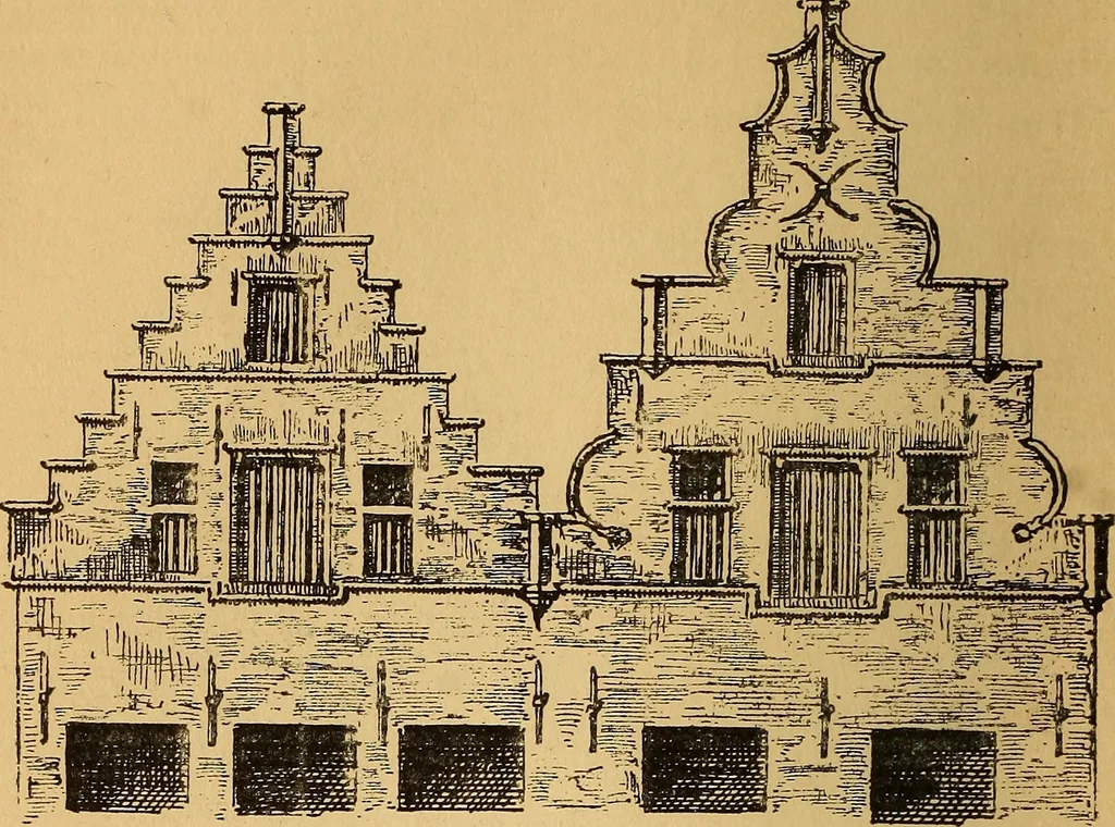 An illustration from Édifices anciens : fragments et détails, Anvers, 1907, leaf 29