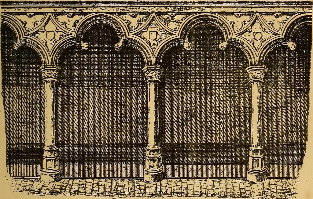 An illustration from Édifices anciens : fragments et détails, Anvers, 1907, leaf 30