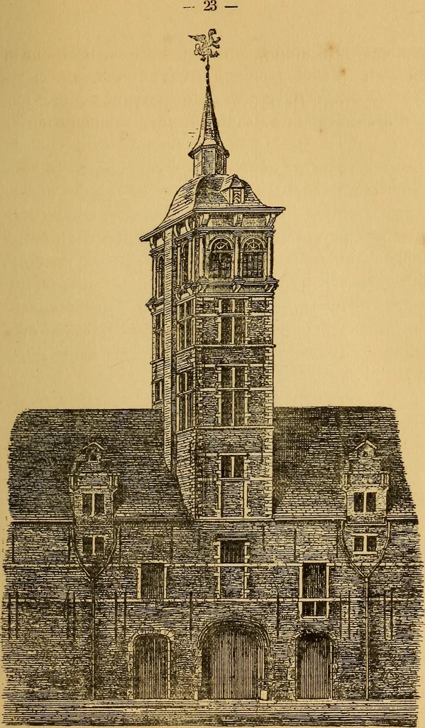 An illustration from Édifices anciens : fragments et détails, Anvers, 1907, leaf 32