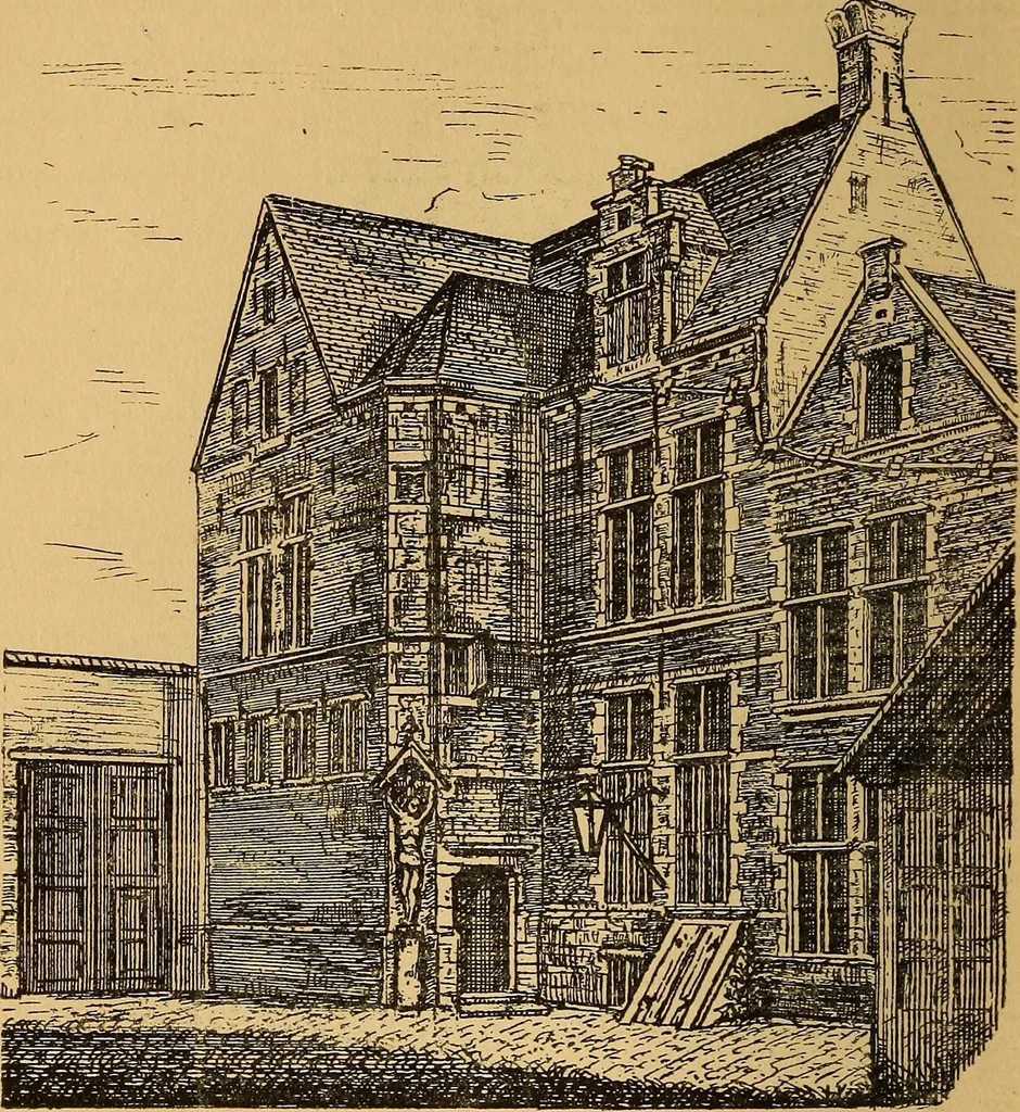 An illustration from Édifices anciens : fragments et détails, Anvers, 1907, leaf 33