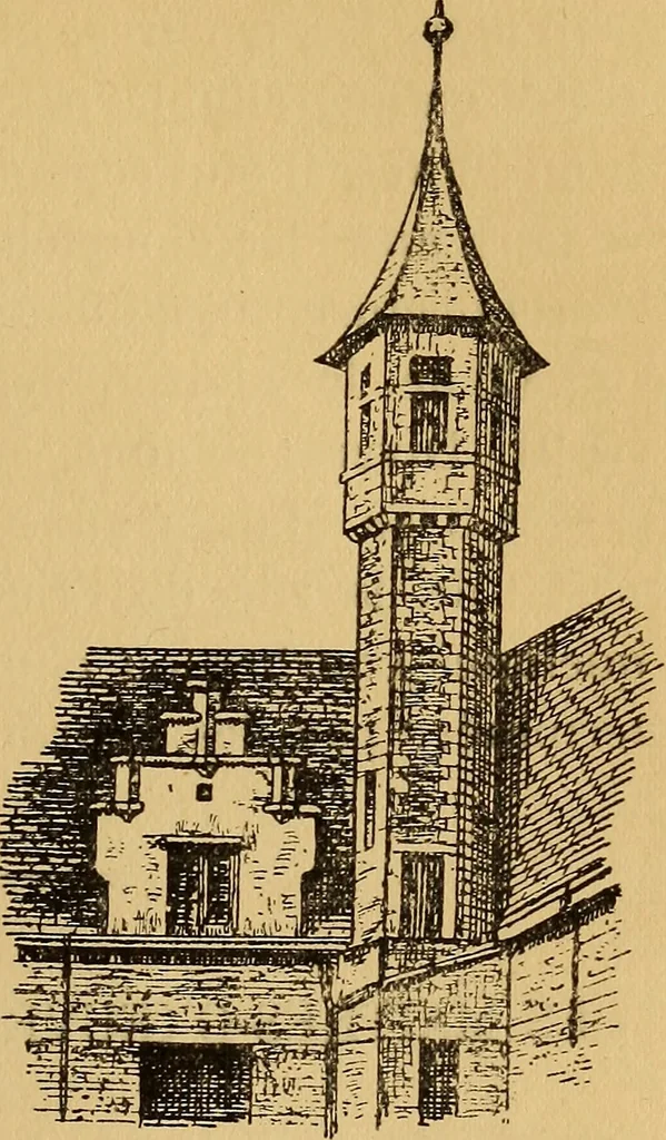 An illustration from Édifices anciens : fragments et détails, Anvers, 1907, leaf 36