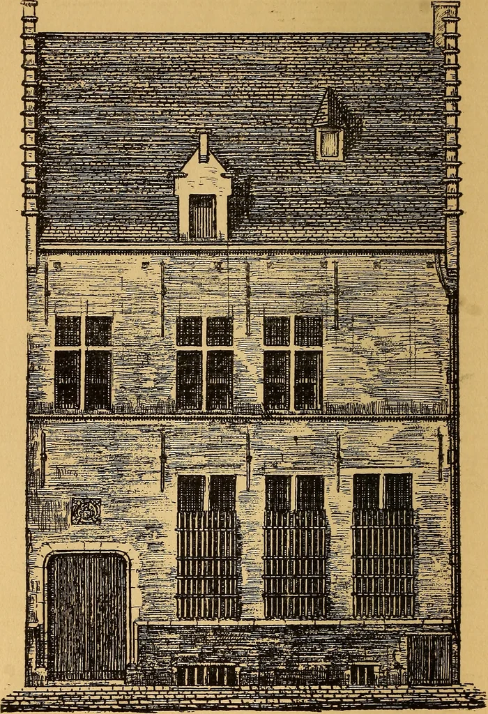 An illustration from Édifices anciens : fragments et détails, Anvers, 1907, leaf 41