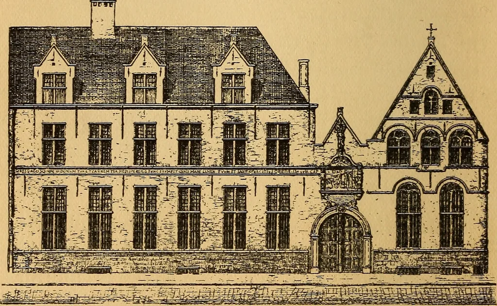 An illustration from Édifices anciens : fragments et détails, Anvers, 1907, leaf 43