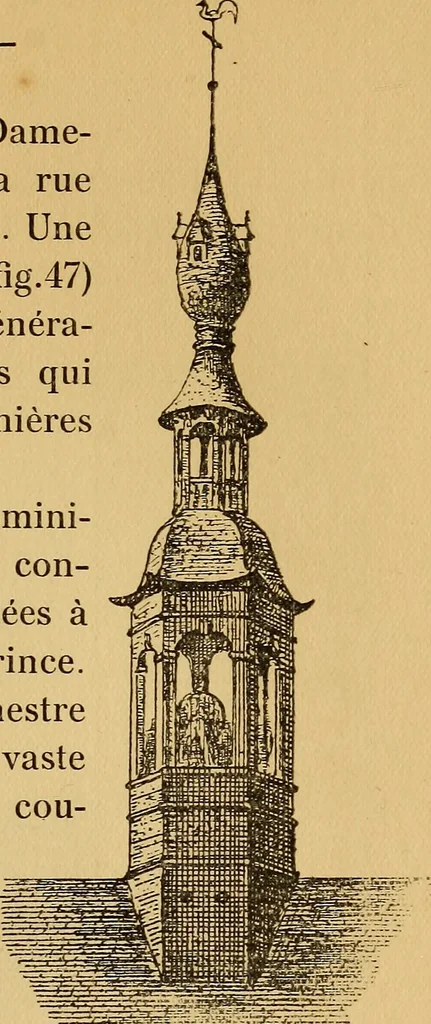 An illustration from Édifices anciens : fragments et détails, Anvers, 1907, leaf 44