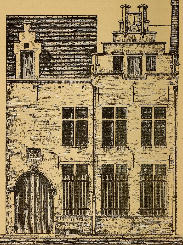 An illustration from Édifices anciens : fragments et détails, Anvers, 1907, leaf 45
