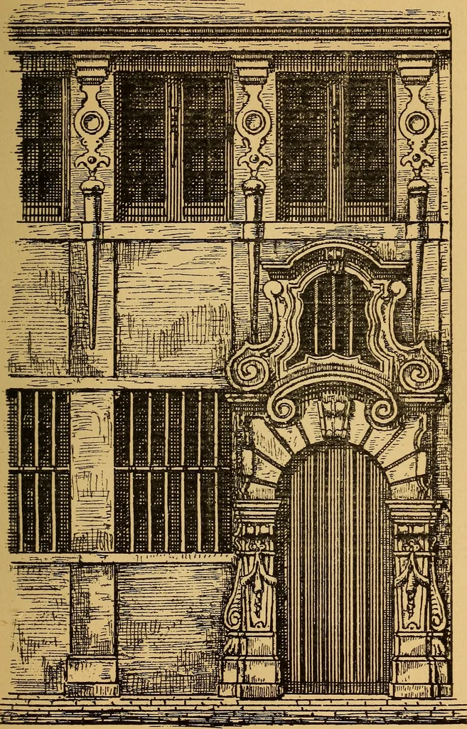 An illustration from Édifices anciens : fragments et détails, Anvers, 1907, leaf 50