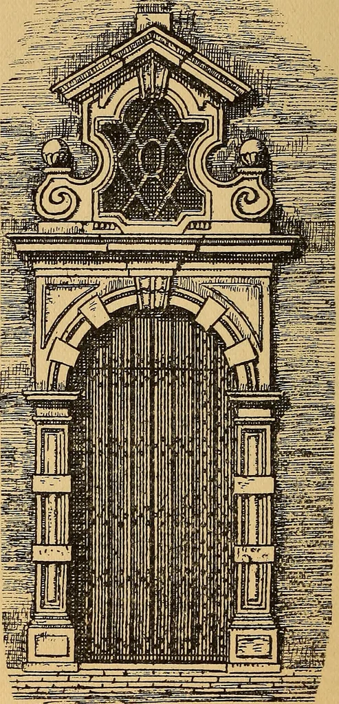 An illustration from Édifices anciens : fragments et détails, Anvers, 1907, leaf 51