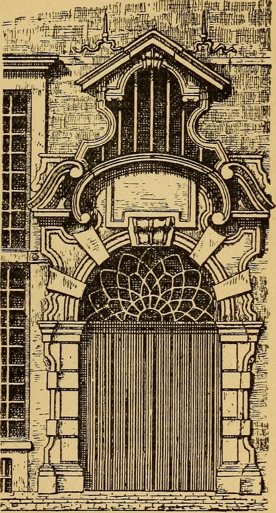 An illustration from Édifices anciens : fragments et détails, Anvers, 1907, leaf 52