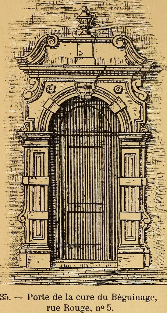 An illustration from Édifices anciens : fragments et détails, Anvers, 1907, leaf 53