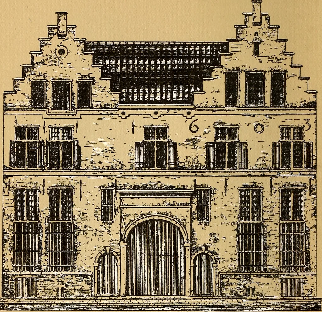 An illustration from Édifices anciens : fragments et détails, Anvers, 1907, leaf 55