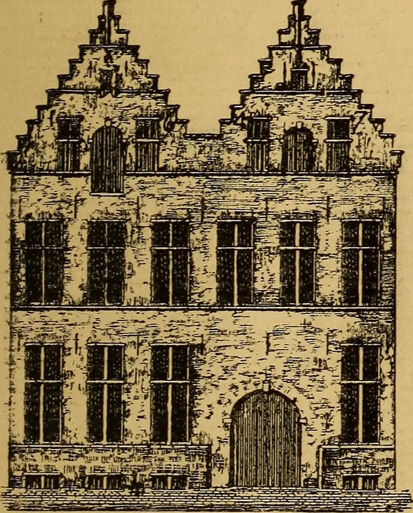 An illustration from Édifices anciens : fragments et détails, Anvers, 1907, leaf 56