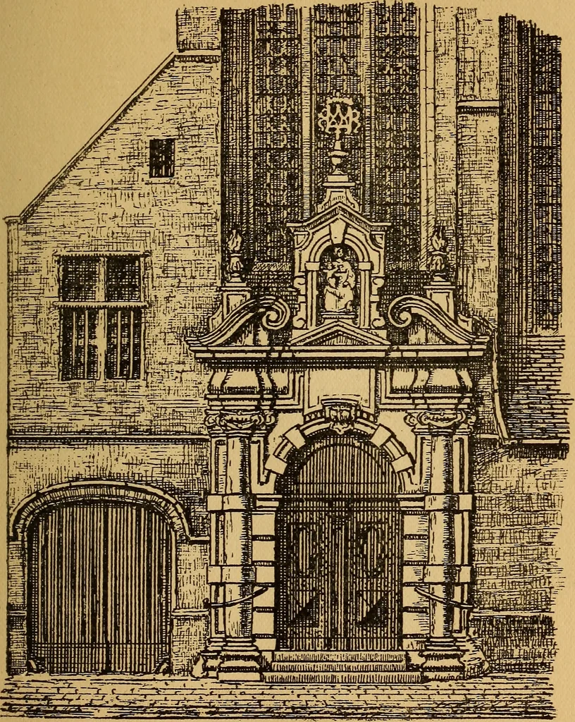 An illustration from Édifices anciens : fragments et détails, Anvers, 1907, leaf 58