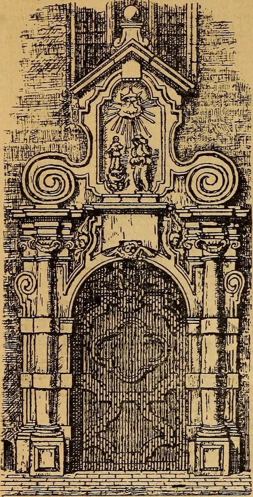 An illustration from Édifices anciens : fragments et détails, Anvers, 1907, leaf 59