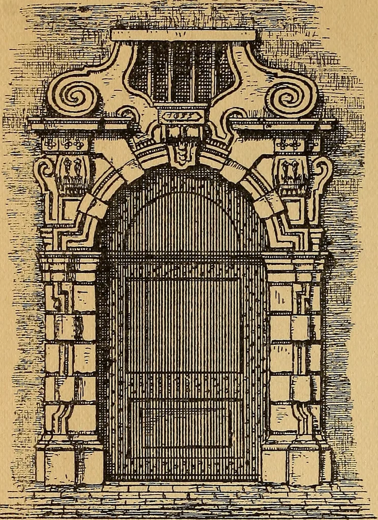 An illustration from Édifices anciens : fragments et détails, Anvers, 1907, leaf 61