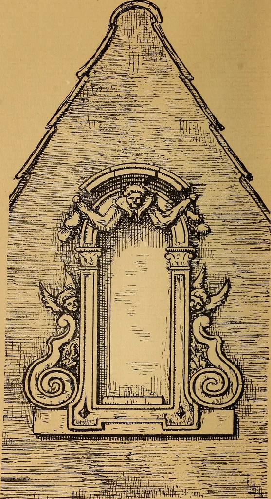 An illustration from Édifices anciens : fragments et détails, Anvers, 1907, leaf 67