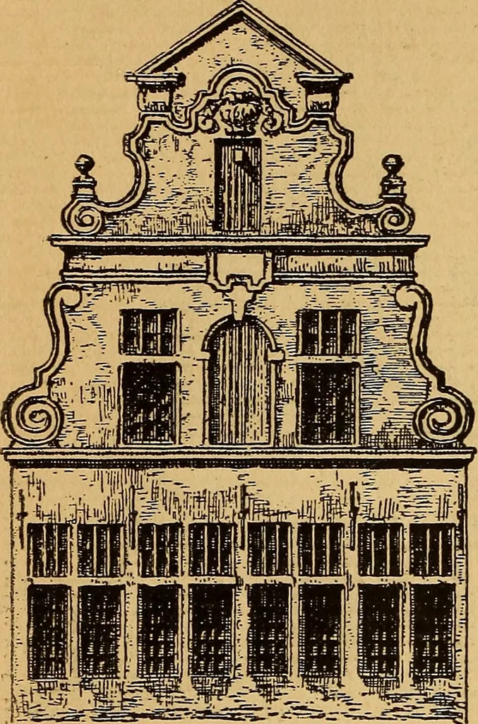 An illustration from Édifices anciens : fragments et détails, Anvers, 1907, leaf 71