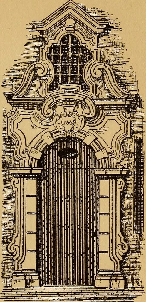 An illustration from Édifices anciens : fragments et détails, Anvers, 1907, leaf 72
