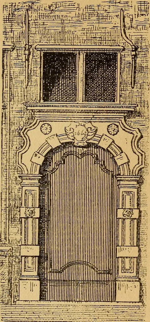 An illustration from Édifices anciens : fragments et détails, Anvers, 1907, leaf 76