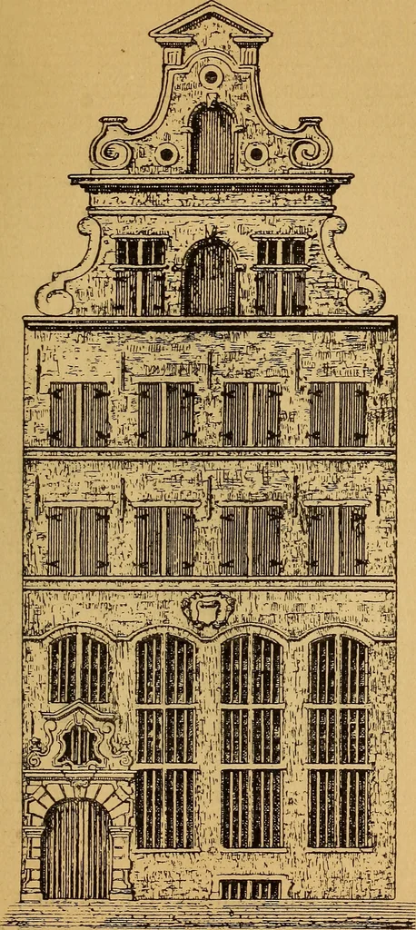 An illustration from Édifices anciens : fragments et détails, Anvers, 1907, leaf 78