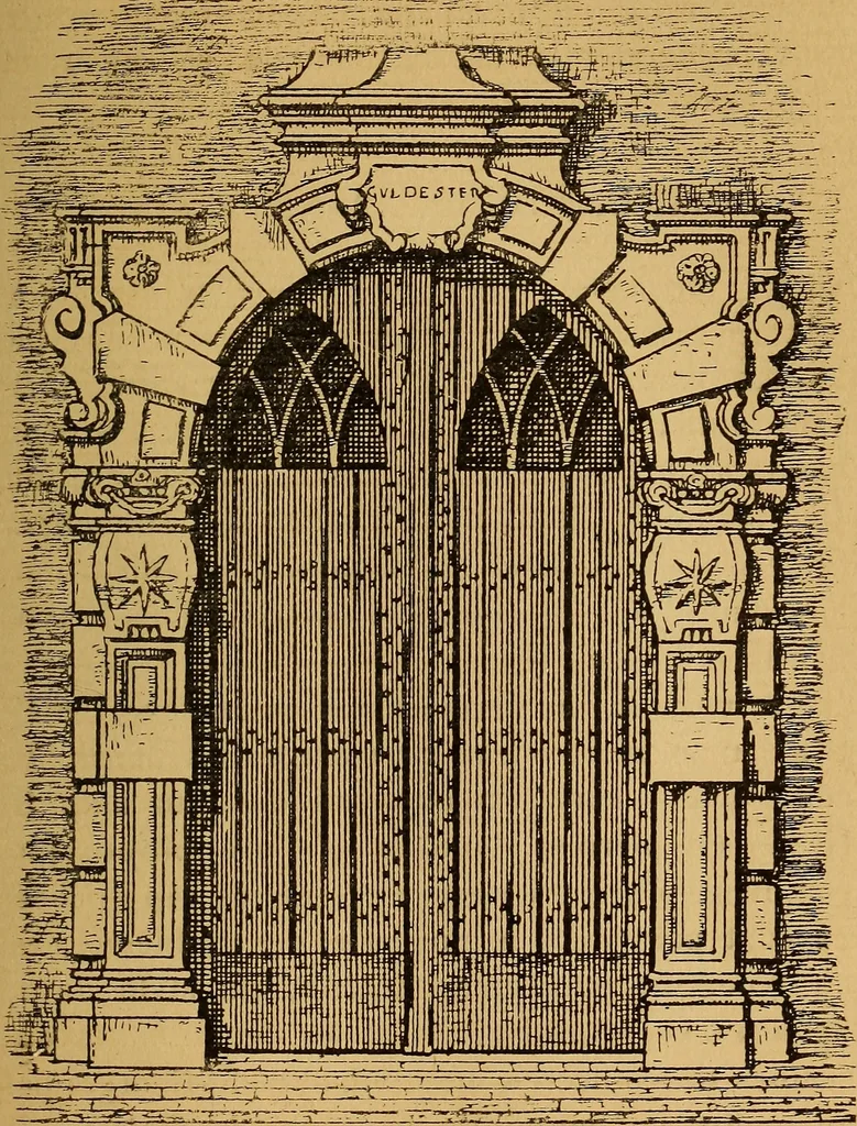 An illustration from Édifices anciens : fragments et détails, Anvers, 1907, leaf 82