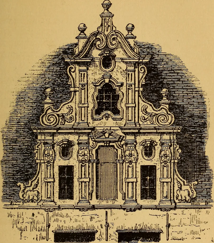 An illustration from Édifices anciens : fragments et détails, Anvers, 1907, leaf 88