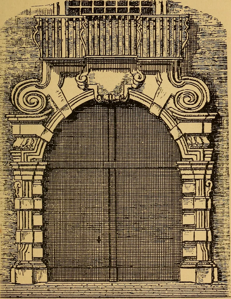 An illustration from Édifices anciens : fragments et détails, Anvers, 1907, leaf 96