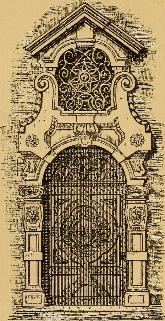 An illustration from Édifices anciens : fragments et détails, Anvers, 1907, leaf 98