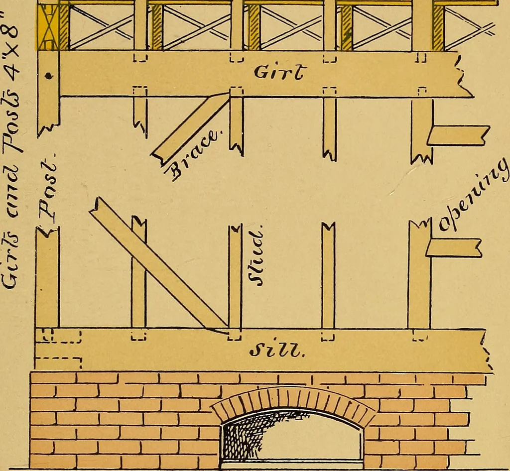 An illustration from Digest of the statutes and of the ordinances relating to the inspection and construction of buildings in the city of Boston, 1887, 1887, leaf 113