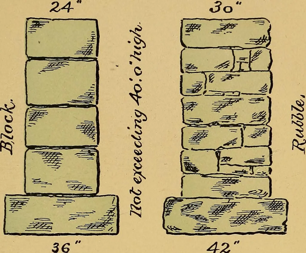 An illustration from Digest of the statutes and of the ordinances relating to the inspection and construction of buildings in the city of Boston, 1887, 1887, leaf 51