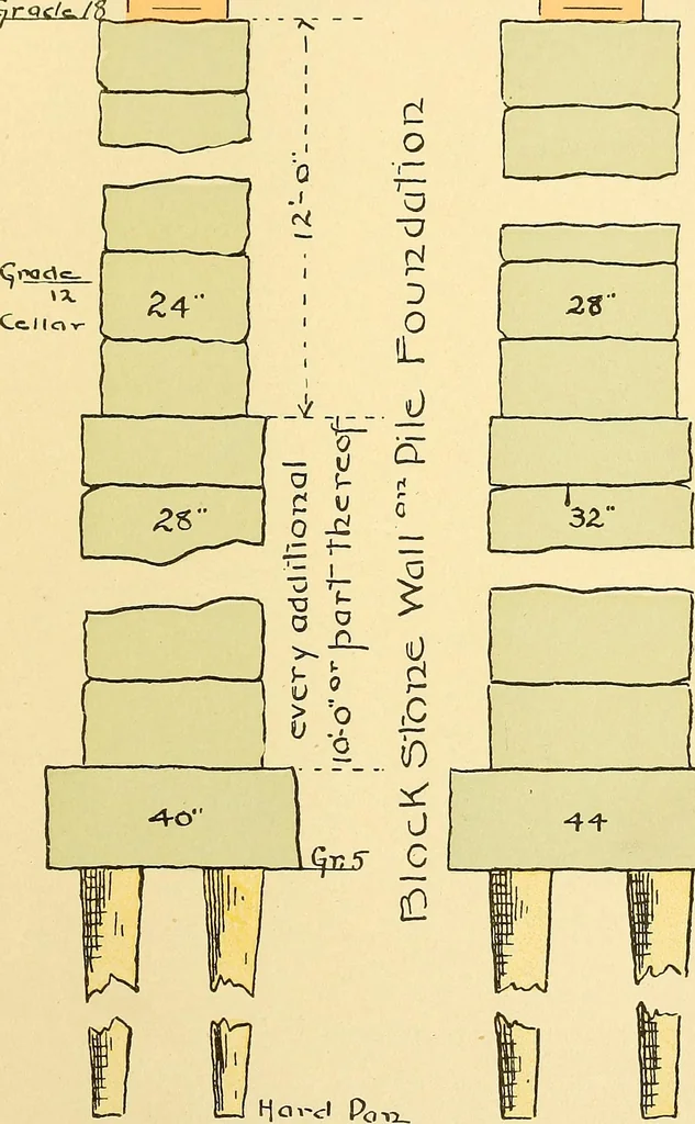 An illustration from Digest of the statutes and of the ordinances relating to the construction, maintenance and inspection of buildings in the city of Boston, 1901, 1901, leaf 175