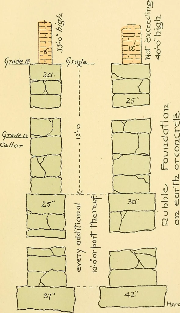 An illustration from Digest of the statutes and of the ordinances relating to the construction, maintenance and inspection of buildings in the city of Boston, 1901, 1901, leaf 181