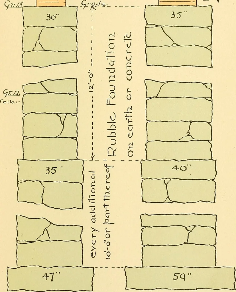 An illustration from Digest of the statutes and of the ordinances relating to the construction, maintenance and inspection of buildings in the city of Boston, 1901, 1901, leaf 185
