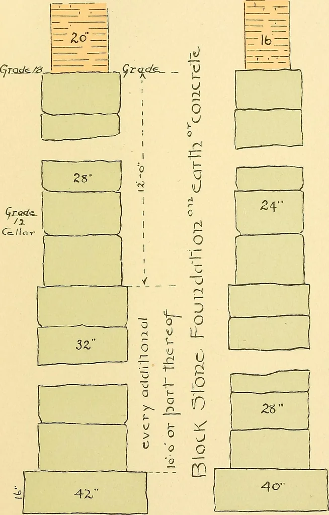 An illustration from Digest of the statutes and of the ordinances relating to the construction, maintenance and inspection of buildings in the city of Boston, 1901, 1901, leaf 187