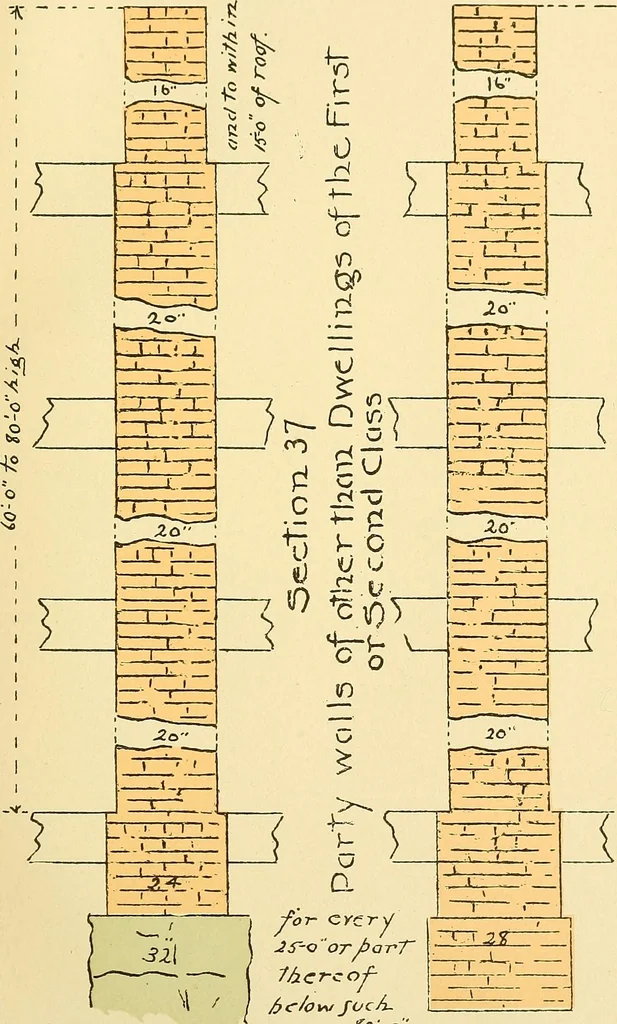 An illustration from Digest of the statutes and of the ordinances relating to the construction, maintenance and inspection of buildings in the city of Boston, 1901, 1901, leaf 211