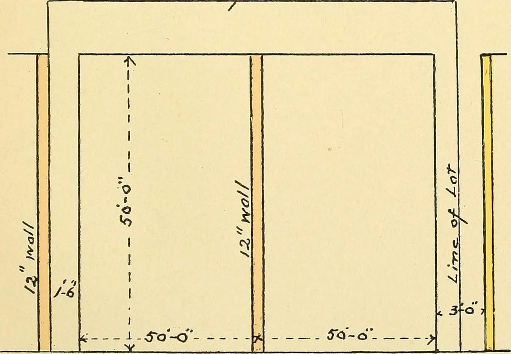 An illustration from Digest of the statutes and of the ordinances relating to the construction, maintenance and inspection of buildings in the city of Boston, 1901, 1901, leaf 243
