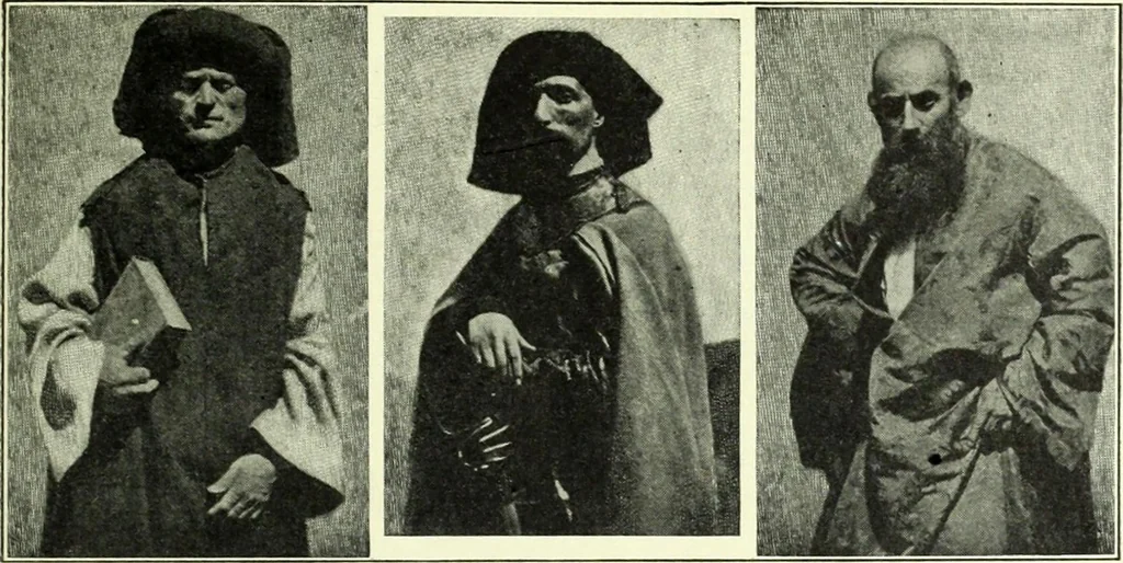 An illustration from The digressions of V., written for his own fun and that of his friends, 1910, leaf 189