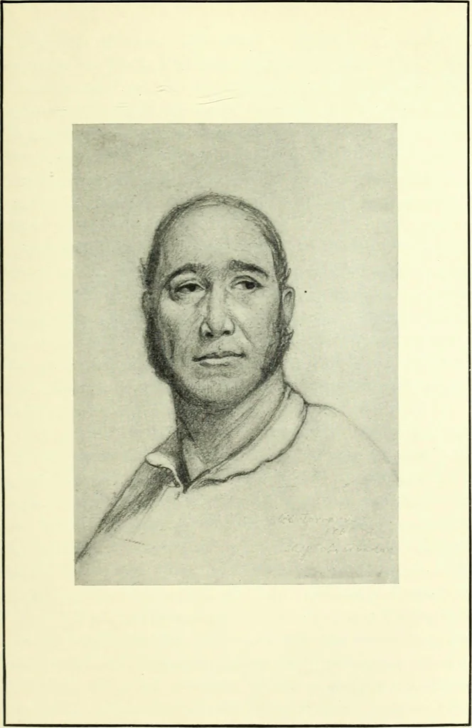An illustration from The digressions of V., written for his own fun and that of his friends, 1910, leaf 215