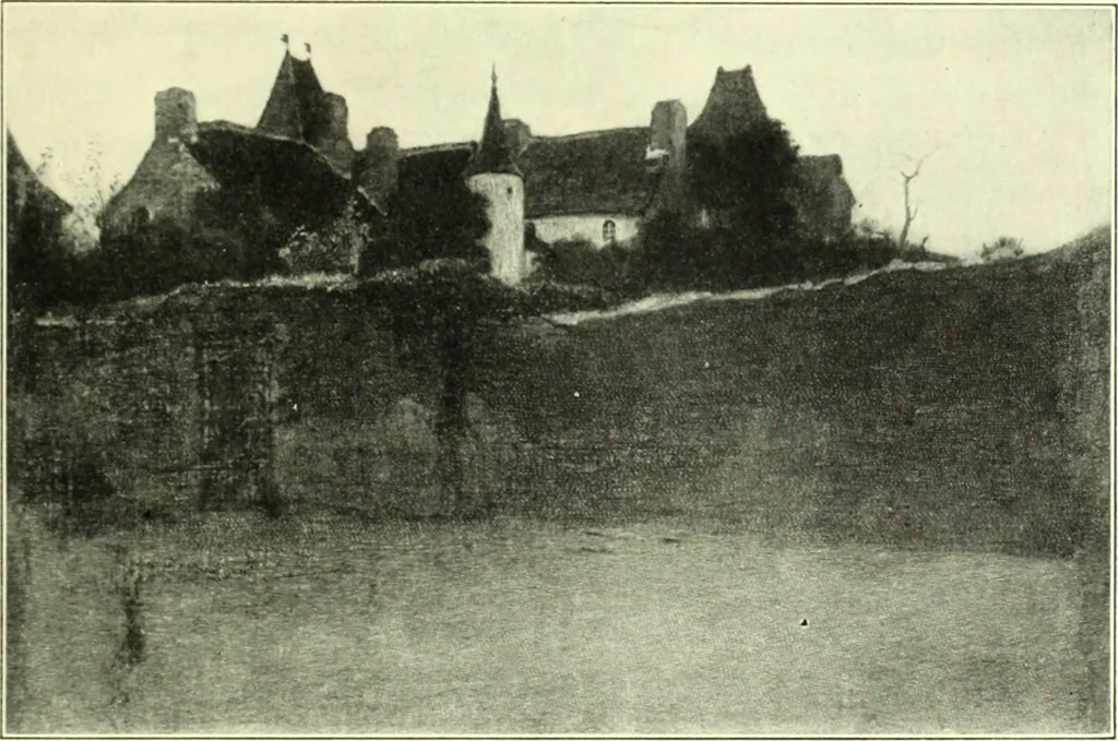 An illustration from The digressions of V., written for his own fun and that of his friends, 1910, leaf 341