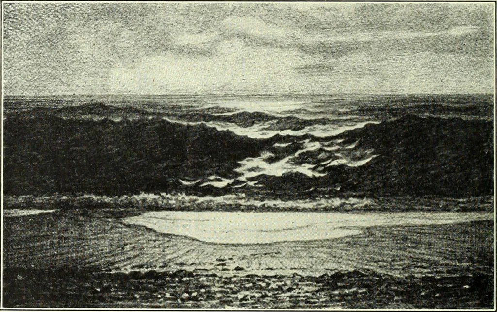 An illustration from The digressions of V., written for his own fun and that of his friends, 1910, leaf 344