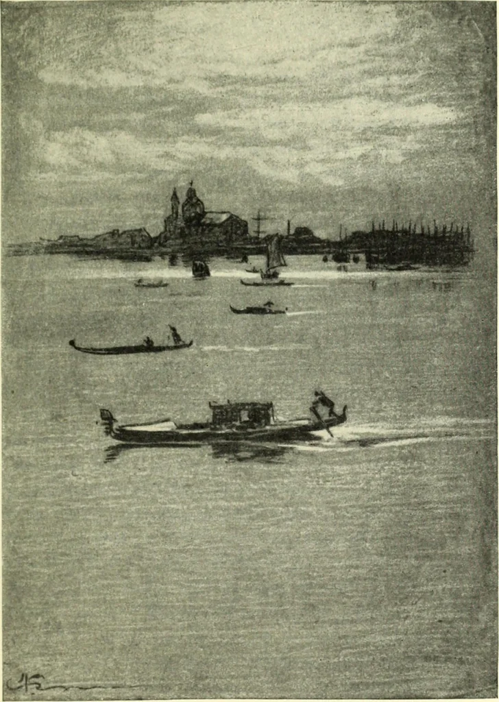 An illustration from The digressions of V., written for his own fun and that of his friends, 1910, leaf 393