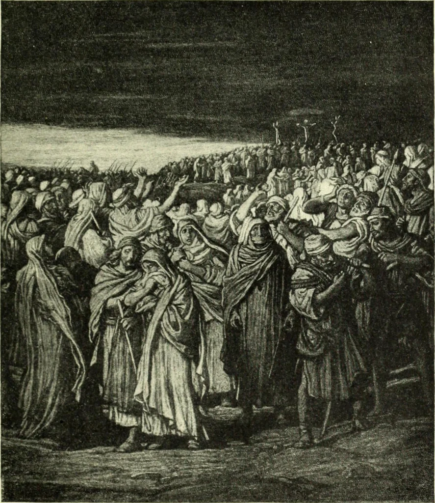 An illustration from The digressions of V., written for his own fun and that of his friends, 1910, leaf 403